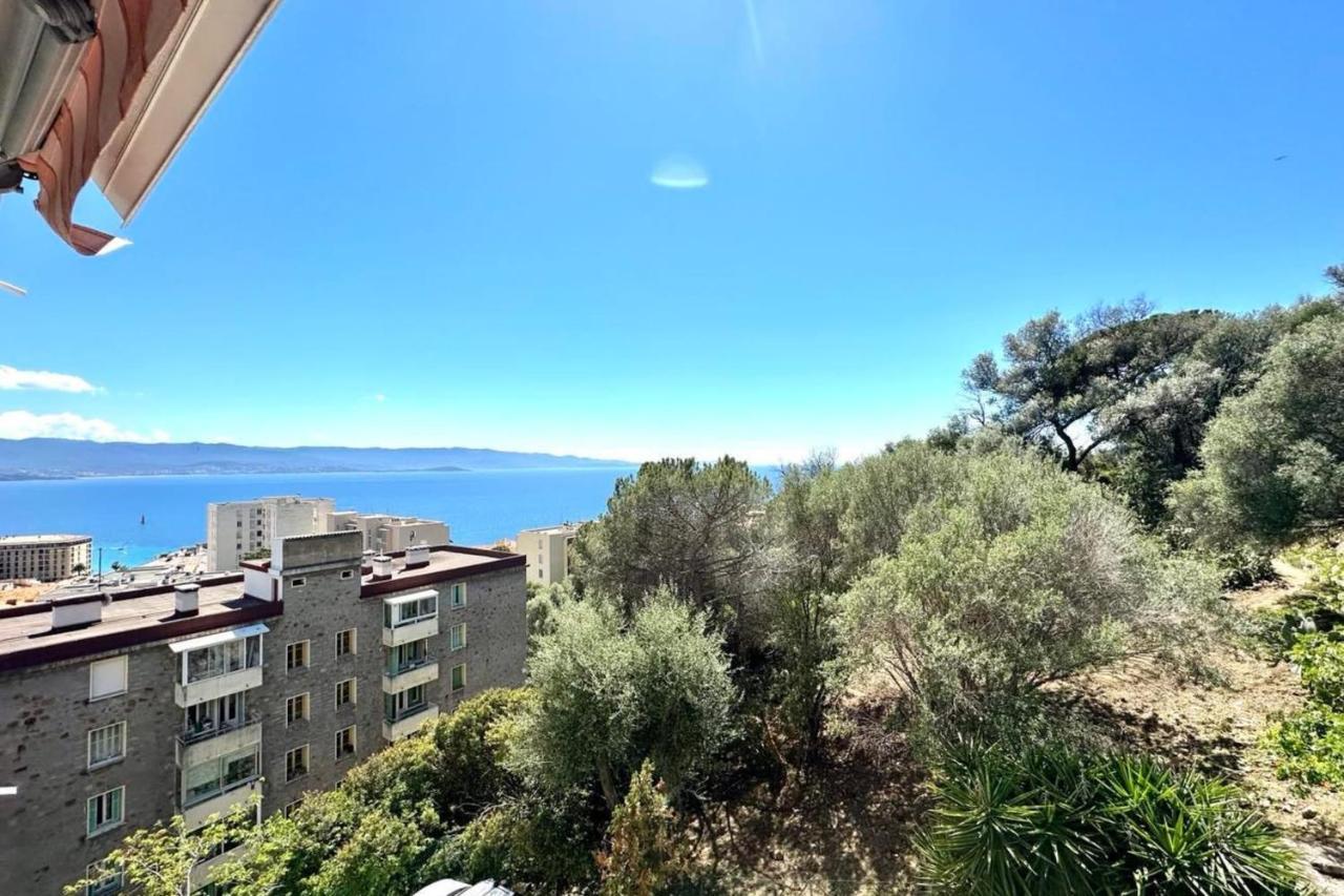 Bright And Spacious Cocoon With Sea View Apartment Ajaccio  Bagian luar foto